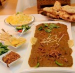 Haleem Wth Kachoris Special at DesiRecipes.com