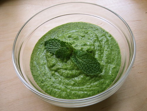 Mint Chutney recipe at DesiRecipes