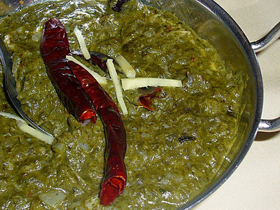 Sarson Ka Saag recipe at DesiRecipes