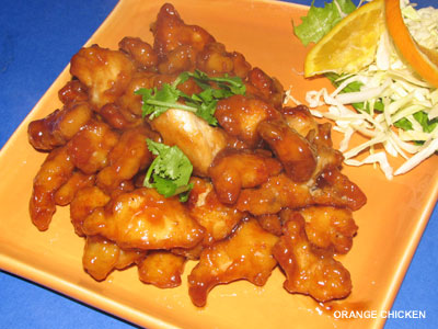 Orange Chicken recipe at DesiRecipes