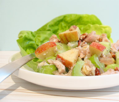 Waldorf Chicken Salad recipe at DesiRecipes