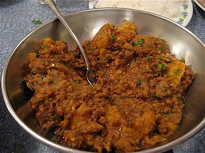 Karahi Mince recipe at DesiRecipes