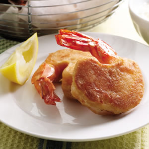 Crunchy Fried Shrimp recipe at DesiRecipes
