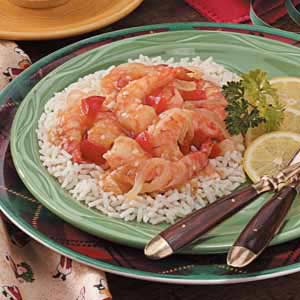 Texas Lemon Shrimp recipe at DesiRecipes