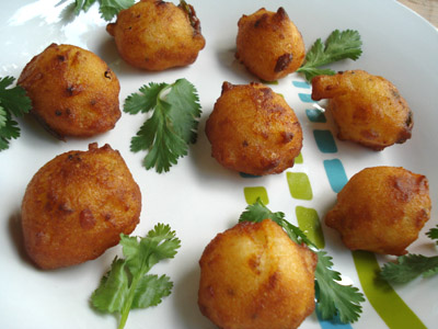Rice Pakora recipe at DesiRecipes