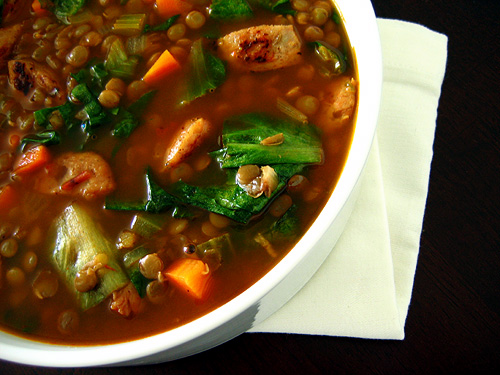 Lentil Soup recipe at DesiRecipes