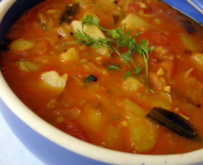 Tamatar Aloo recipe at DesiRecipes