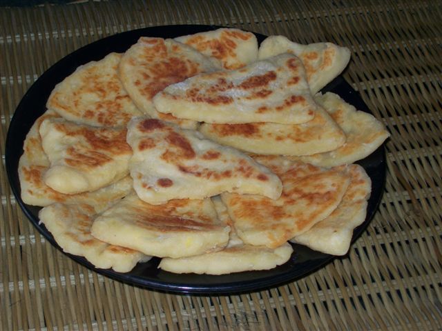 Fried Potato Bread recipe at DesiRecipes