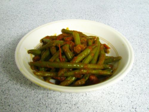 Green Beans Sabzi recipe at DesiRecipes