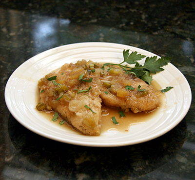 Chicken Vinegar recipe at DesiRecipes