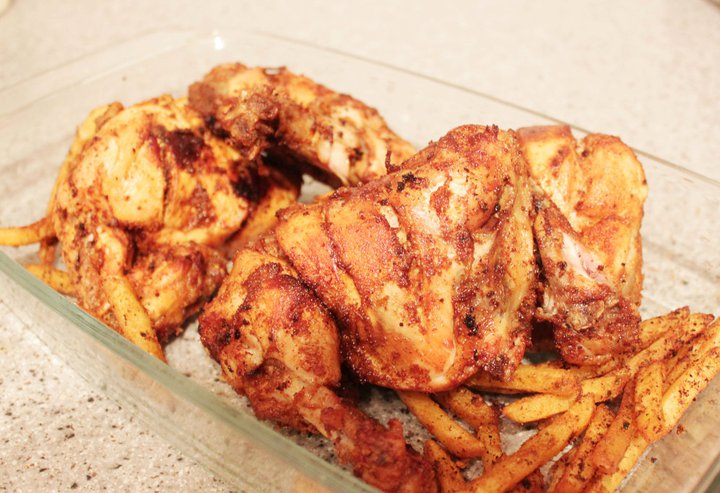 Steam Spot Chargha recipe at DesiRecipes