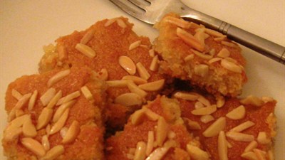 Basboosa recipe at DesiRecipes