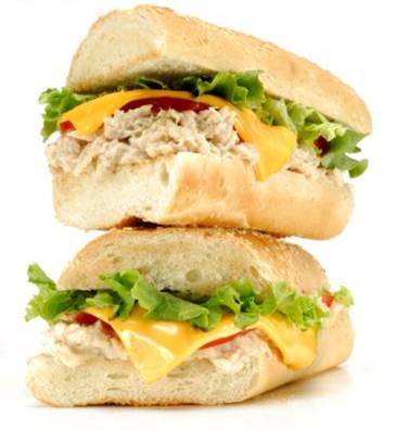 French Cole Slaw Sandwich recipe at DesiRecipes