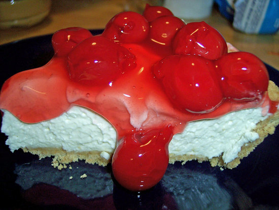 Cherry Cheesecake recipe at DesiRecipes