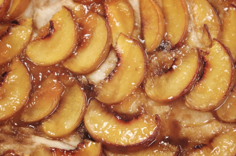 Mango Peach Cake recipe at DesiRecipes