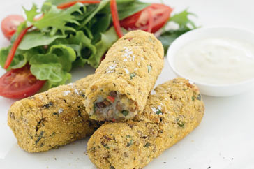 Lentil Croquettes recipe at DesiRecipes