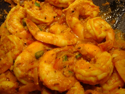 Adraki Jhinga recipe at DesiRecipes