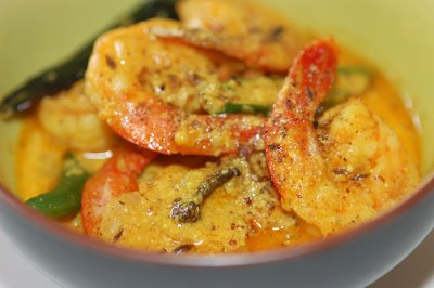 Prawns In Spicy Coconut Sauce recipe at DesiRecipes