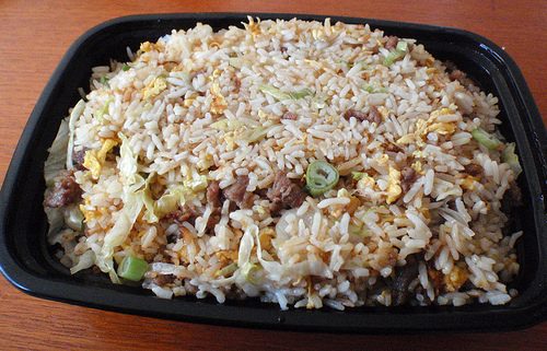 Beef Fried Rice recipe at DesiRecipes
