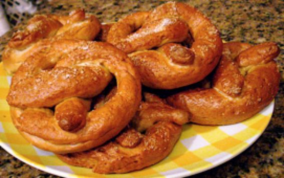 Soft Pretzels recipe at DesiRecipes