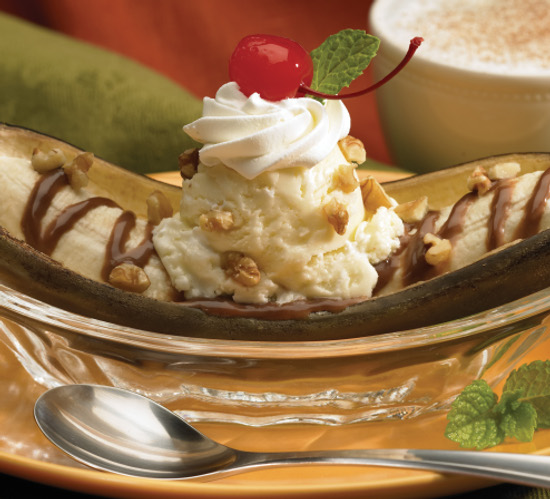 Banana Split recipe at DesiRecipes