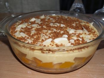 Mango Delight With Biscuits recipe at DesiRecipes