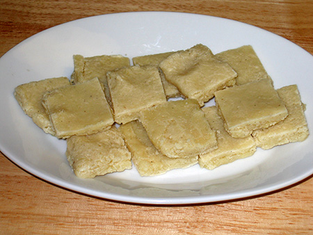 Barffi recipe at DesiRecipes
