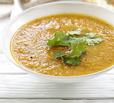 Carrot And Coriander Soup recipe at DesiRecipes