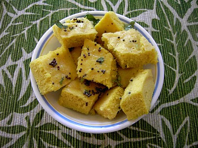 Dhokla recipe at DesiRecipes