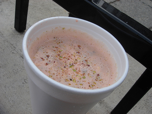 Kashmiri Chai - Gulabi Chai recipe at DesiRecipes
