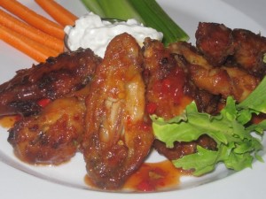 Thaistyle Broiled Chicken Wings at DesiRecipes.com