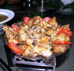 Roast Chicken at DesiRecipes.com