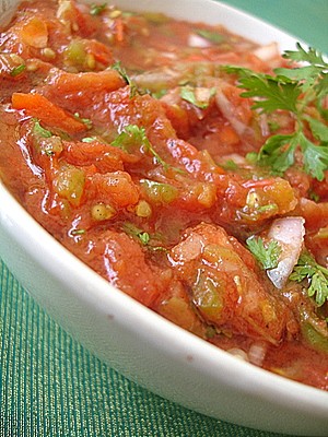 Tomato Salsa at DesiRecipes.com