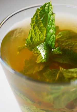 Green Tea With Mint recipe