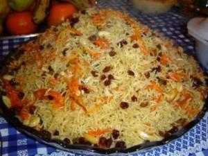 Kabli (Afghani) Pulao at DesiRecipes.com