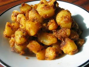 Aloo Ki Sabzi at DesiRecipes.com