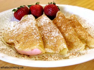 Mouth Watering Crepes at DesiRecipes.com
