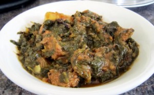 Palak Gosht recipe