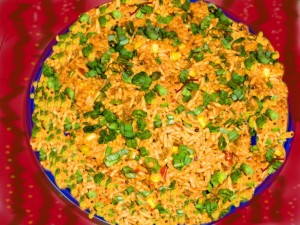 Chicken Masala Rice at DesiRecipes.com