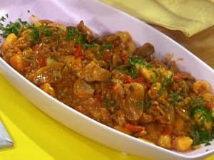 Chicken And Mushroom In Red Sauce at DesiRecipes.com