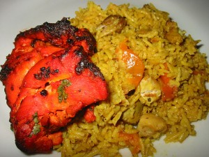 Grilled Chicken Tikka at DesiRecipes.com