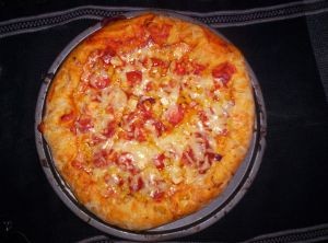 Easy To Make Homemade Pizza at DesiRecipes.com