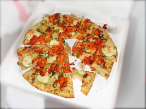 Simplest Vegetable Chicken Cheese Pizza