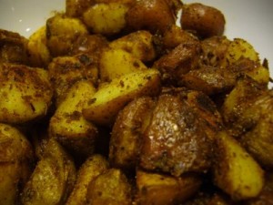 Aachari Aloo at DesiRecipes.com