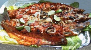 Bbq Fish at DesiRecipes.com