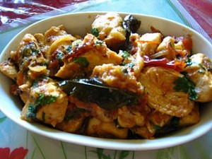 Sabat Masala Chicken recipe