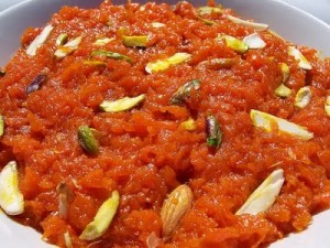 Gajar Ka Halwa (Carrots Delight) at DesiRecipes.com