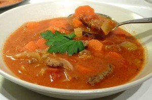 Mutton With Tomatoes at DesiRecipes.com