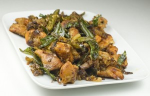 Dry Chicken Chilli recipe