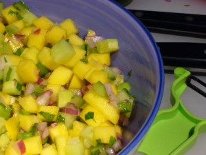 Cucumber And Mango Salsa Recipe